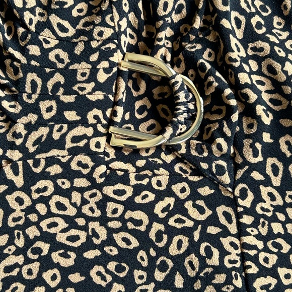 ADRIANNA PAPELL Animal Print Women’s‎ Blouse - Picture 4 of 11